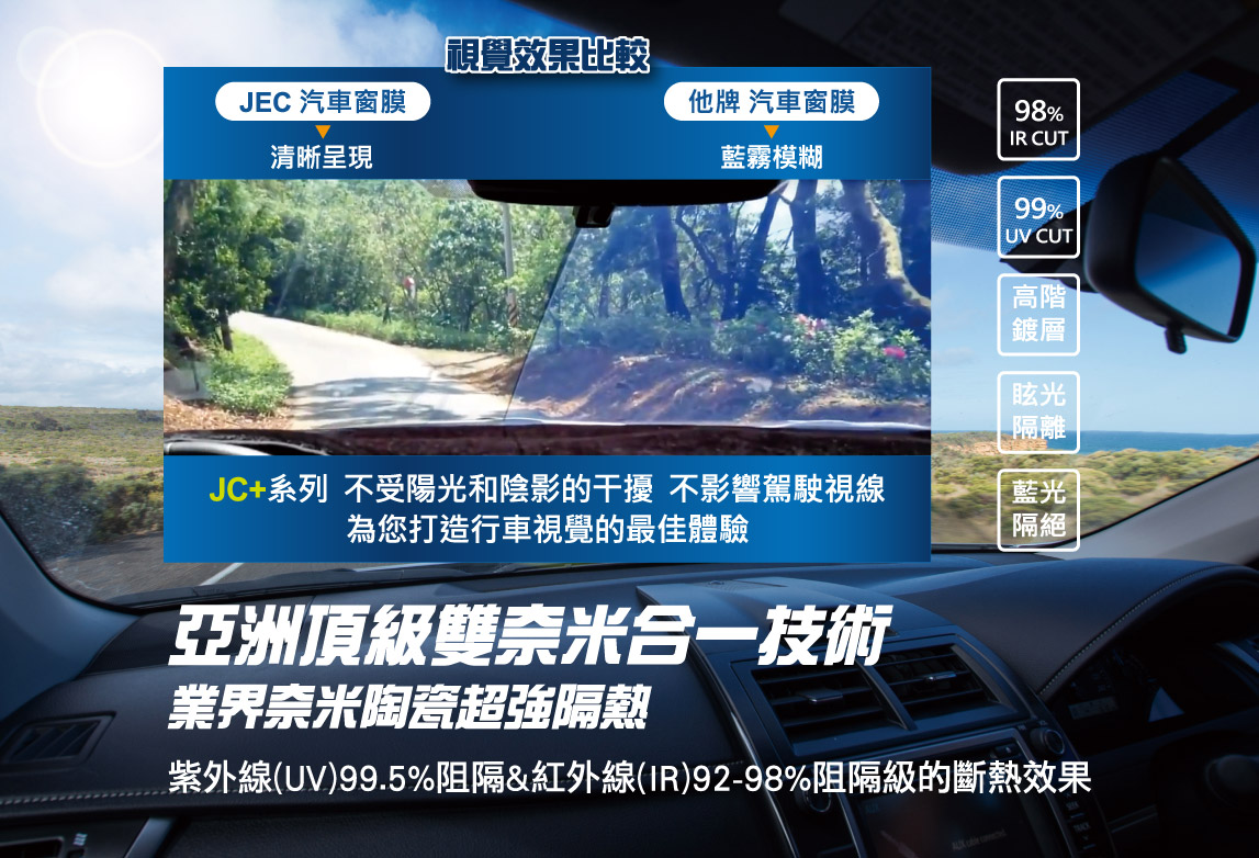 JEC JC+ 系列隔熱紙產品圖